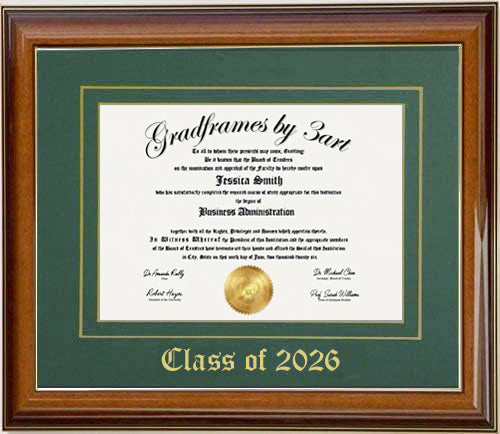 Handcrafted black wood diploma frame with a high-gloss finish, featuring a double mat in red and gold personalized,6x8,7x9,8x10,8.5x11,9x12,10x12,10x13,11x14,12x15,12x16,14x16,11x17,13x17,14x18,15x20,16x20.5,8.25x11.75