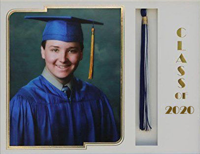 GRADUATION MAT 8 X 10 PICTURE AND TASSEL ( 11x14 )