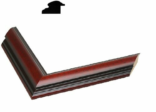 GRADUATION FRAME WITH TASSEL 8X10 PIC MAHOGANY #43