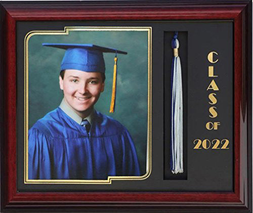 GRADUATION FRAME WITH TASSEL 8X10 PIC BRANDY