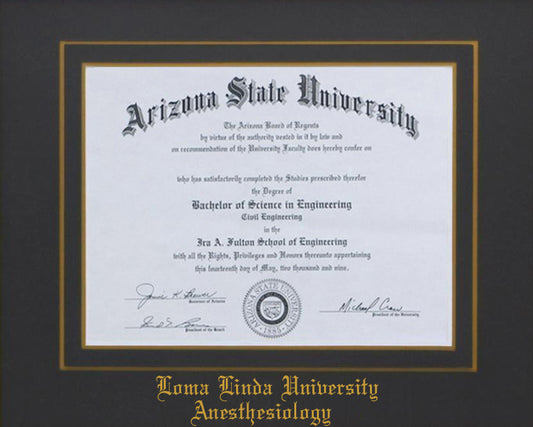 SINGLE DIPLOMA MAT ONLY